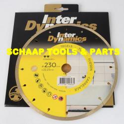 Diamant TEGELzaagblad standaard+ 230 x 22.23 mm | 307230